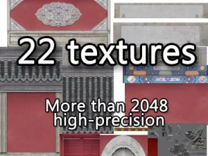 temple gate 3D Model