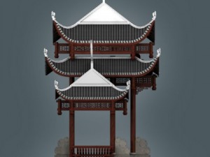 tori gate 3D Model