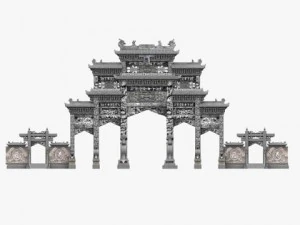 port&atilde;o tori 02 Modelo 3D