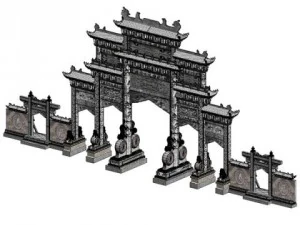 port&atilde;o tori 02 Modelo 3D