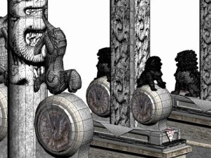 port&atilde;o tori 02 Modelo 3D