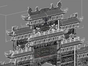tori gate 02 Modèle 3D