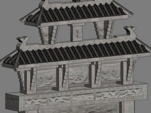 tori gate 03 3D Модель