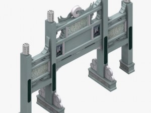 tori gate 04 3D Model