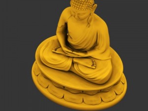 buddha 02 3D Модель