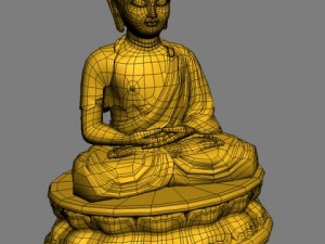 buddha 02 3D Модель