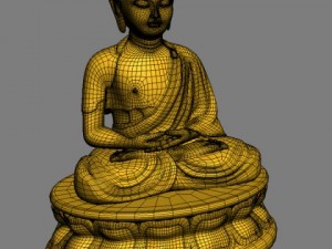 buddha 02 3D Модель