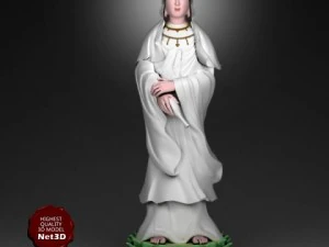 kwan yin bodhisattva 3D Model