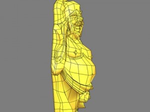 maitreya 3D-Modell