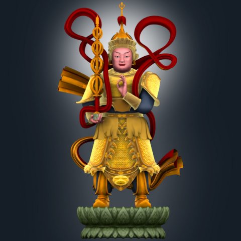 veda bodhisattva Modelo 3D .c4d .max .obj .3ds .fbx .stl .blend 