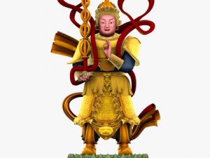veda bodhisattva Modelo 3D