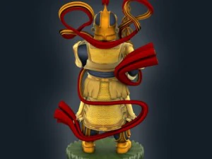 veda bodhisattva 3D Model