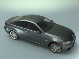 bmw 3 series coupe Modelo 3D