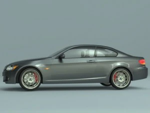 bmw 3 series coupe 3D Model