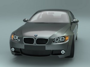 bmw 3 series coupe 3D Модель