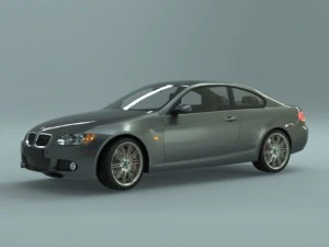 bmw 3 series coupe 3D Model