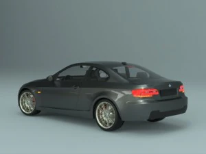 bmw 3 series coupe 3D Model
