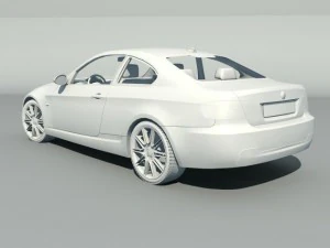 bmw 3 series coupe 3D Model