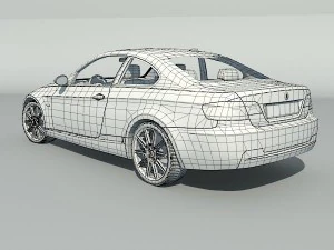 bmw 3 series coupe 3D Model
