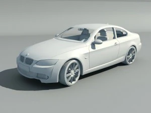 bmw 3 series coupe 3D Model