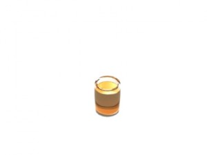 a stack of whiskey Model 3D
