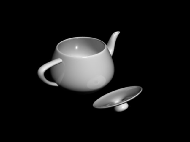 ceramic teapot 3D Model .c4d .max .obj .3ds .fbx .stl .blend 