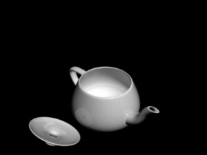 ceramic teapot 3D Model