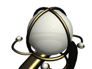 ring with pearl 3D Model