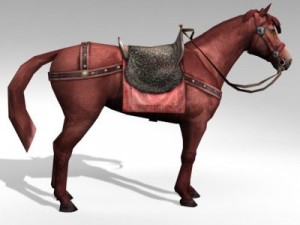 horse 3D Модель