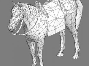 horse 3D Модель