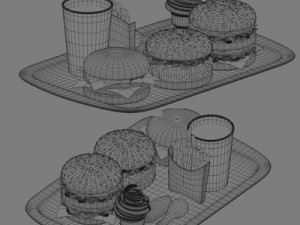 mcdonalds food 3D मॉडल