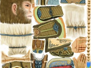 monkey king Modèle 3D
