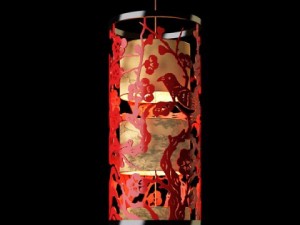 chinese light d 3 3D-Modell