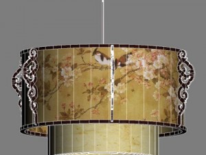 chinese light d 4 3D Model