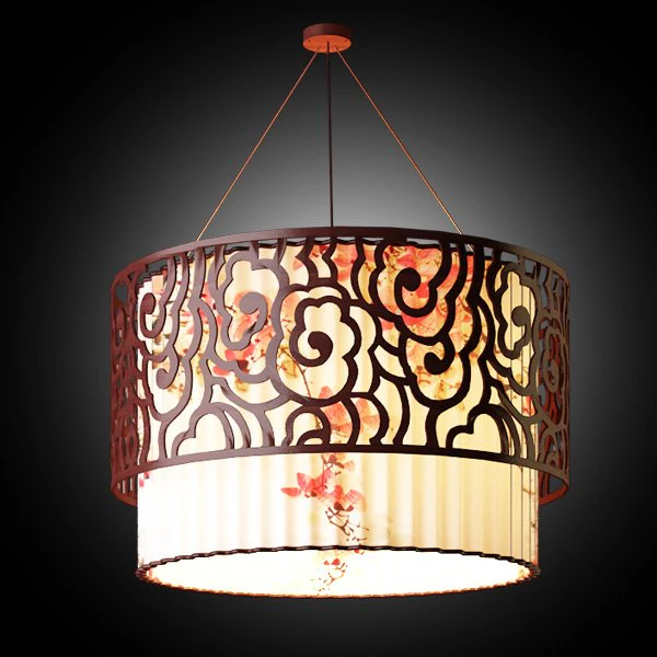 chinese light d 5 3D Model .c4d .max .obj .3ds .fbx .stl .blend
