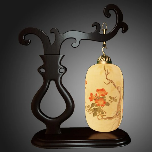 chinese light td 1 3D Model .c4d .max .obj .3ds .fbx .stl .blend