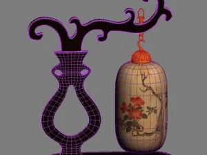 chinese light td 1 3D Model