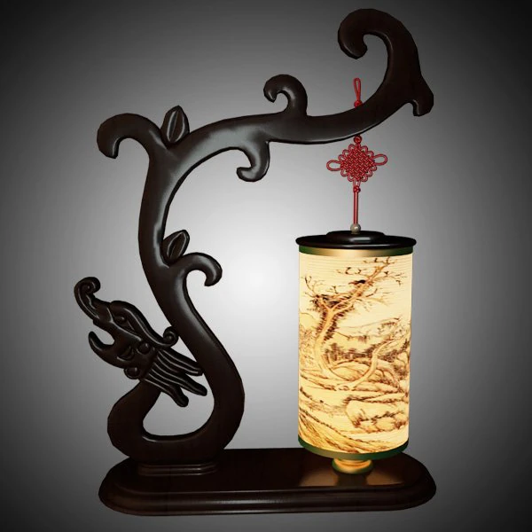 chinese light td 4 3D Model .c4d .max .obj .3ds .fbx .stl .blend 