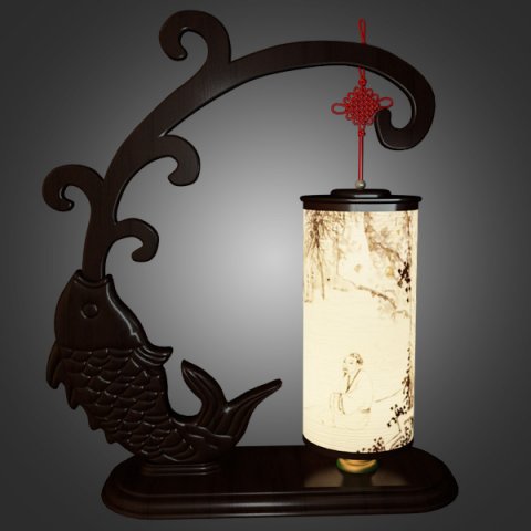 chinese light td 5 3Dモデル .c4d .max .obj .3ds .fbx .stl .blend 