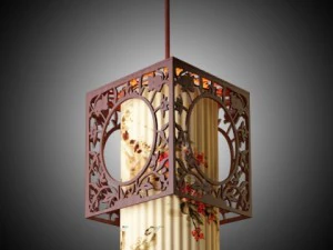 中国光 码 1 3D 模型