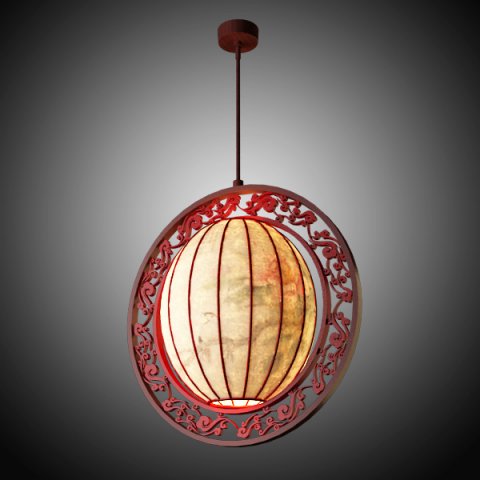 chinese light yd 2 3D 模型 .c4d .max .obj .3ds .fbx .stl .blend 