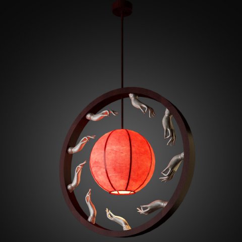 chinese light yd 3 3D Model .c4d .max .obj .3ds .fbx .stl .blend 