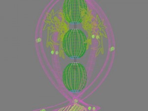 chinese light yd 4 Model 3D