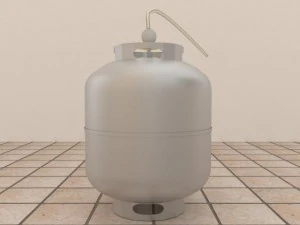 kitchen gas cylinder 3D Model