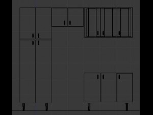 kitchen cabinet Modelo 3D