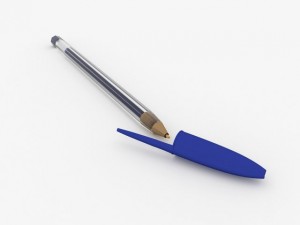 bic pen 3D Model