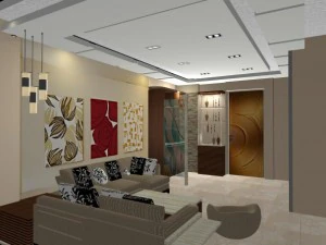 living room 3D Model