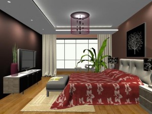 bedroom 3Dモデル