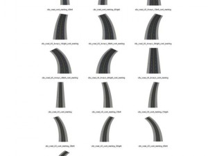 road elements 3D Model