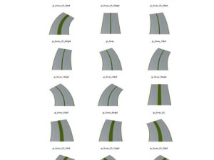 road elements 3D Model